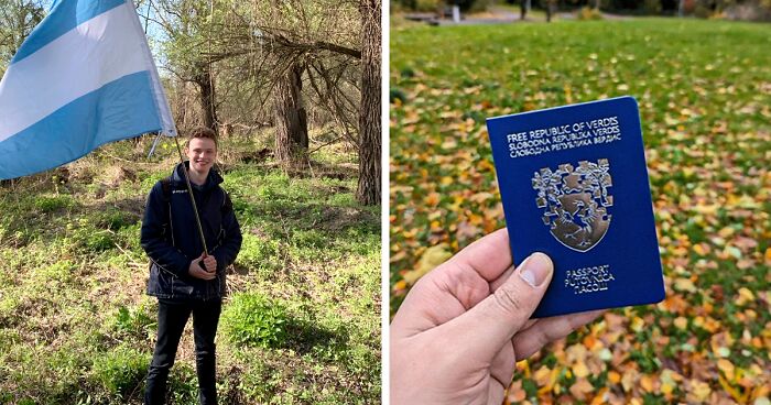 Man Who Started His Own Country Launches Protest Over Breach Of “Territorial Integrity”