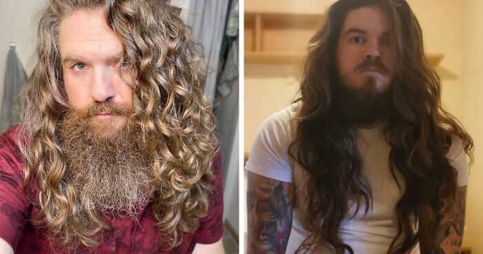 ‘Majestic Manes’: Men Shared 58 Photos Of Their Distinctive Long Hairstyles