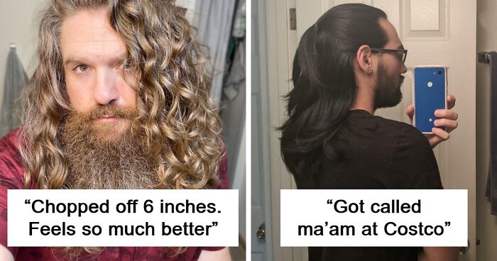 58 Times Men Posted Photos Of Their ‘Majestic Manes’ In This Online Community