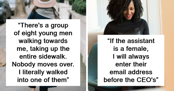 33 People Share Acts Of ‘Microfeminism’ They’ve Implemented In Their Daily Lives