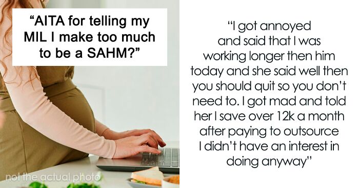 Woman Tired Of MIL Telling Her To Quit Her Job To Take Care Of Kids And Husband, Finally Snaps