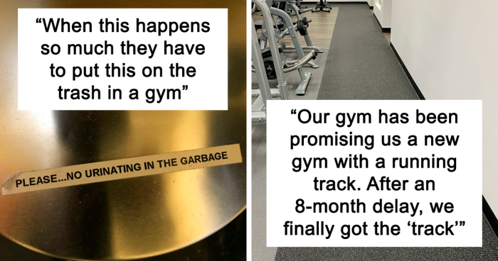 48 Times People Had Their Day Ruined By An Unfortunate Gym Experience