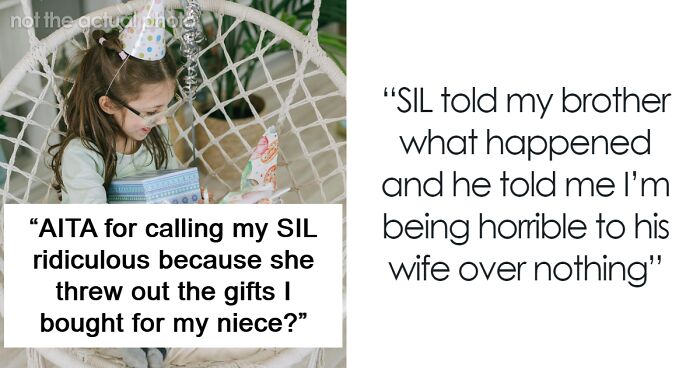 Girl’s Birthday Presents End Up In The Trash Because They Don’t Match Her Mom’s Aesthetic