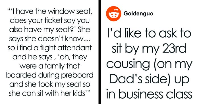 Mom With Preteen Kids Takes Over Person’s Seat, Pretends Like She Doesn’t Know What Her Ticket Says