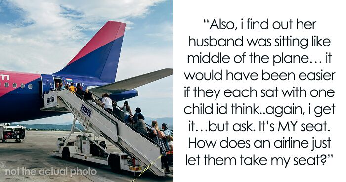 “Mom Took My Airline Seat And Acted Like She Didn’t Understand Why I Was Bothered”