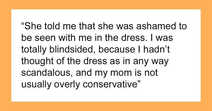 Mom Is Disappointed With Daughter’s Prom Dress, Her Petty Revenge Leaves The Mom Speechless