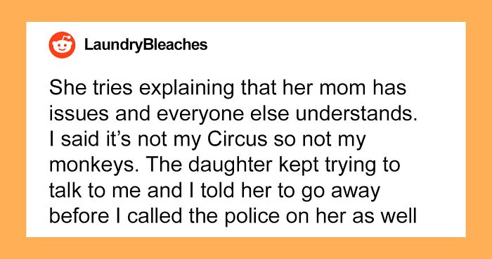 Man Asks If He’s Wrong For Involving Police After Neighbor’s Outrage Over Washing Underwear