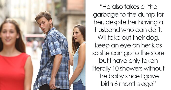Husband Seems To Be Head Over Heels For Neighbor, Laying His Pregnant Wife By The Wayside