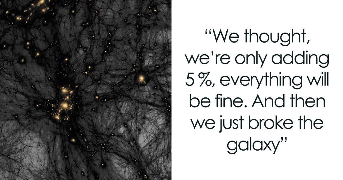 Nowe dane naukowe pokazują, że ciemna materia jest dziwniejsza, niż sądziliśmy