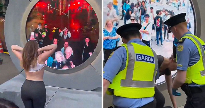 New York-Dublin Portal’s 24/7 Live Feed Shut Off Due To People’s “Inappropriate Behavior”