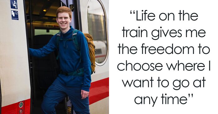 “On The Right Track”: Teenager Lives As 24/7 Train Passenger For Just $10k A Year