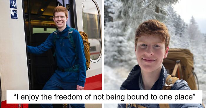 “How Inspiring”: Teen Spends €10k Annually To Live On Trains, Works And Travels 24/7