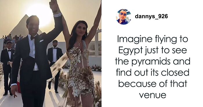 “So Much Waste”: People Blast Billionaire’s Wedding That Shut Down The Pyramids