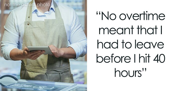 Store Employee Leaves Work Early Complying With “No OT” Policy