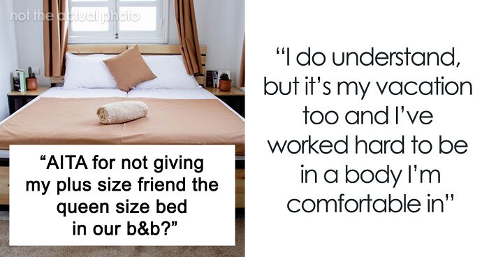 Obese Woman Turns To Friend Asking To Switch B&B Rooms, Ends Up Sobbing Instead