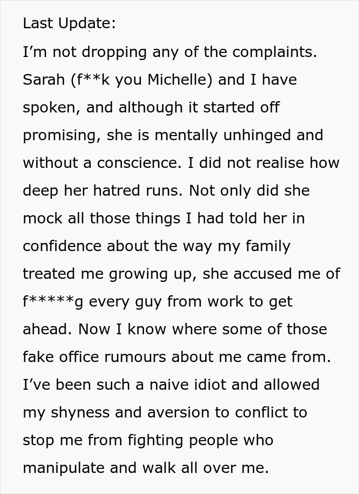 Coworker Keeps Mocking Woman Over Her Large Chest, It Finally Backfires On Her Coworker Keeps Mocking Woman Over Her Large Chest, It Finally Backfires On Her
