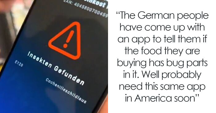 Americans Are Freaking Out After Finding A German App That Tells You If Food Contains Insects