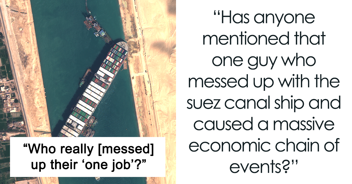 Netizen Inquired, “Who Really [Messed] Up Their ’One Job?’“, And 30 ...