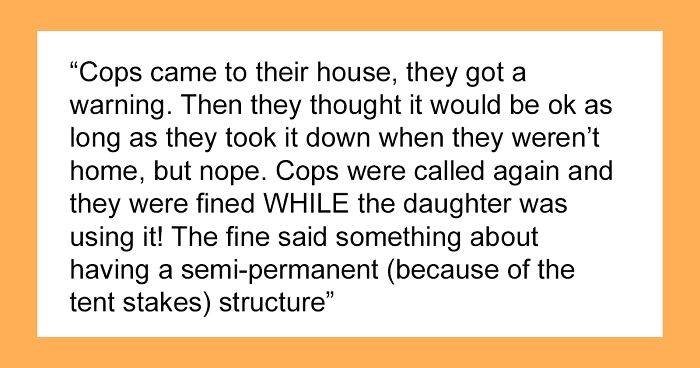Family Gets Cops Called On Them For Having A Small Goal In The Yard, Malicious Compliance Ensues