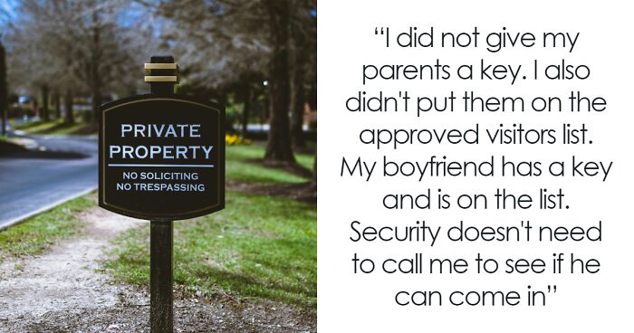 Parents Left Fuming When Child Stops Their Unannounced Visits By Moving To A Gated Community