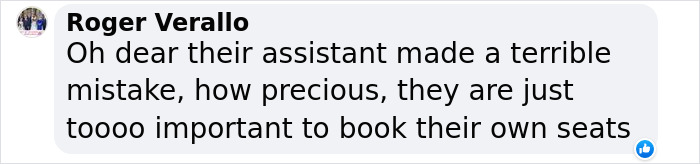 Celeb Couple Books 1A And 1B Thinking They’re The “Best Seats On The Plane”—They’re Humiliated Celeb Couple Books 1A And 1B Thinking They’re The “Best Seats On The Plane”—They’re Humiliated