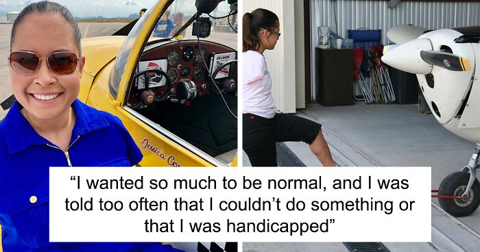 Woman Born Without Arms Soars The Skies Using Her Feet As First Fully Licensed Pilot