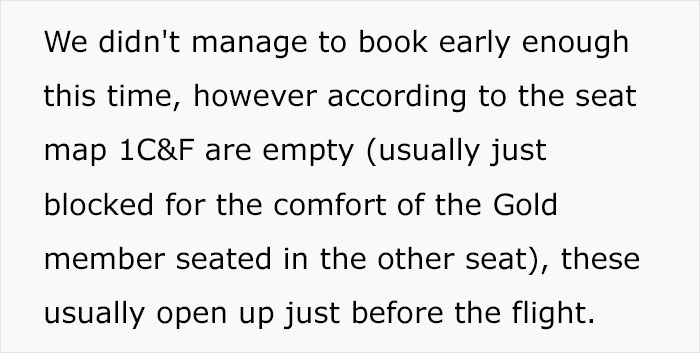 Mom Gets A Reality Check After Planning On A Stranger Giving Up Their Gold Member Seat For Her Mom Gets A Reality Check After Planning On A Stranger Giving Up Their Gold Member Seat For Her