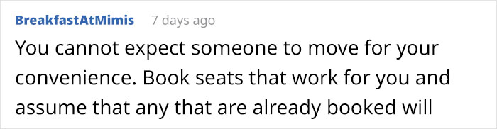 Mom Gets A Reality Check After Planning On A Stranger Giving Up Their Gold Member Seat For Her Mom Gets A Reality Check After Planning On A Stranger Giving Up Their Gold Member Seat For Her