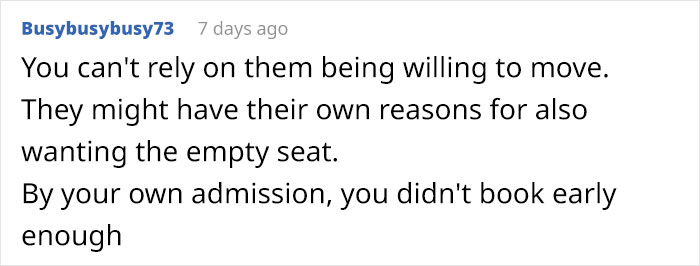 Mom Gets A Reality Check After Planning On A Stranger Giving Up Their Gold Member Seat For Her Mom Gets A Reality Check After Planning On A Stranger Giving Up Their Gold Member Seat For Her