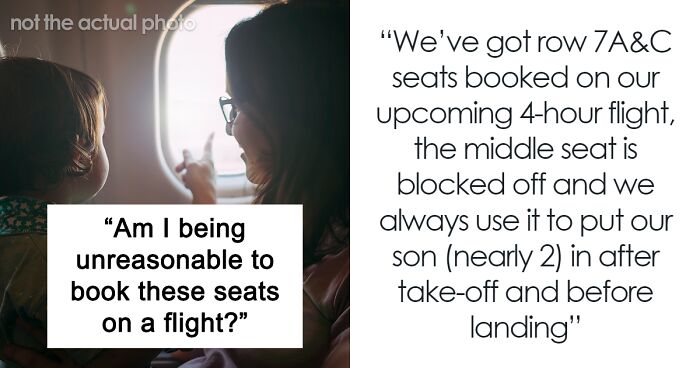 Mom Fails To Book Desired Seats On Plane, Expects ‘Gold Member’ Passengers To Move Out Of Theirs