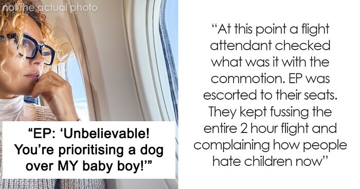 “You’re Prioritizing A Dog Over My Baby Boy”: Entitled Parent Freaks Out Over Plane Seats