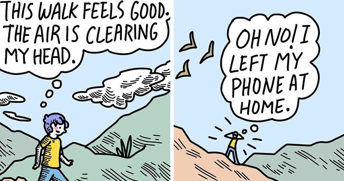 Artist Illustrates Difficult Thoughts And Feelings, Here Are His Newest Comics (68 Pics)