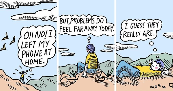 The Intersection Of Sadness And Humor: 68 Relatable Comics By Yaplaws (New Pics)