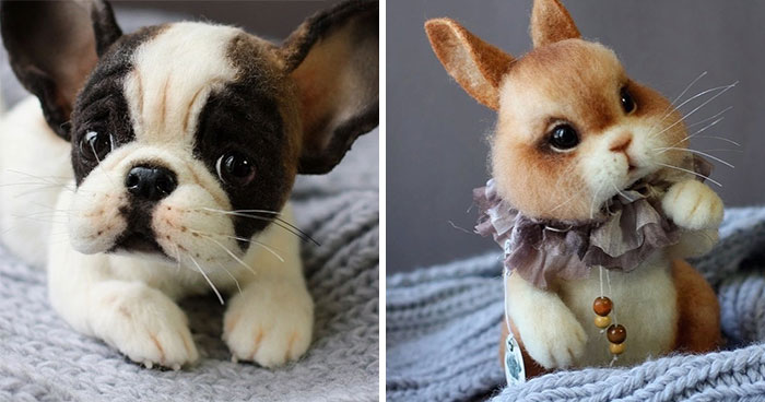 This Artist Makes Felted Wool Animals Through Needle Felting (21 New Pics)