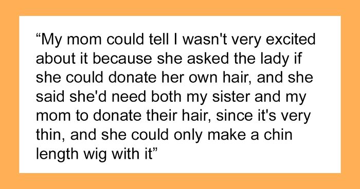 Teen With Knee-Length Hair Is Expected To Chop It All Off So Her Aunt Can Have A Wig