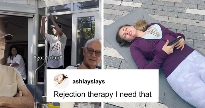 Bizarre Public Stunts Becoming Increasingly Common As People Try Out “Rejection Therapy”