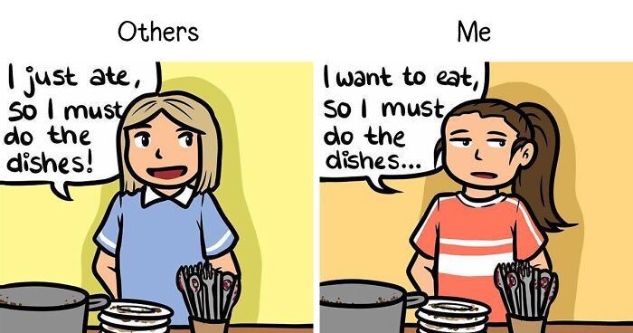 35 Quirky Comics Illustrating Relatable Everyday Moments By This Artist