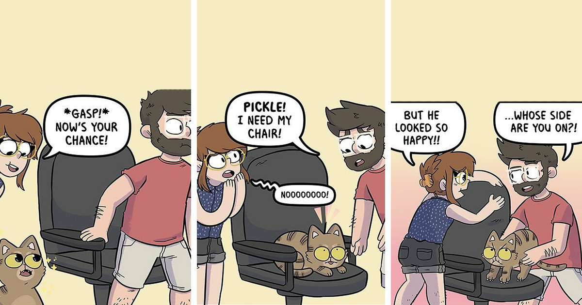 39 Relatable And Hilarious Comics From Sarah Graley's Series Perfect For Couples And Cat Lovers (New Pics) - Vimarsana News