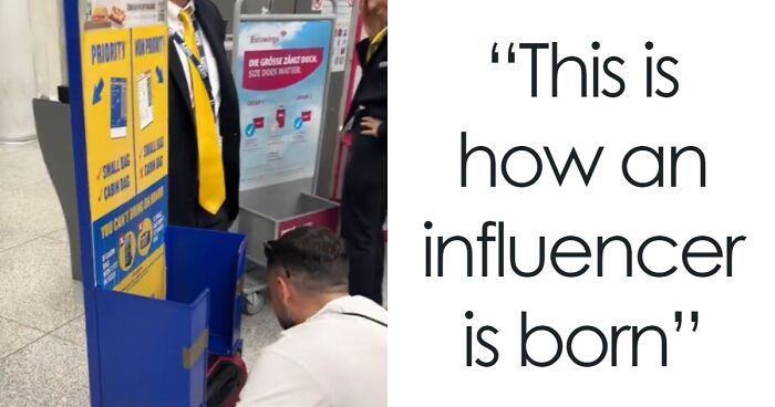 Man Receives Standing Ovation After Ruining Suitcase To Avoid Paying Airline’s “Unfair” $75 Fee