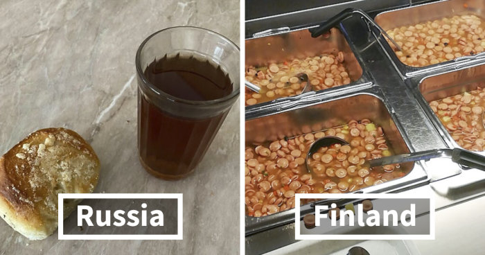 50 Pictures Of School Lunches That Shocked People In A Good Or Bad Way