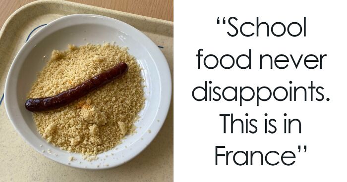 50 Pictures Of School Lunches That Shocked People In A Good Or Bad Way