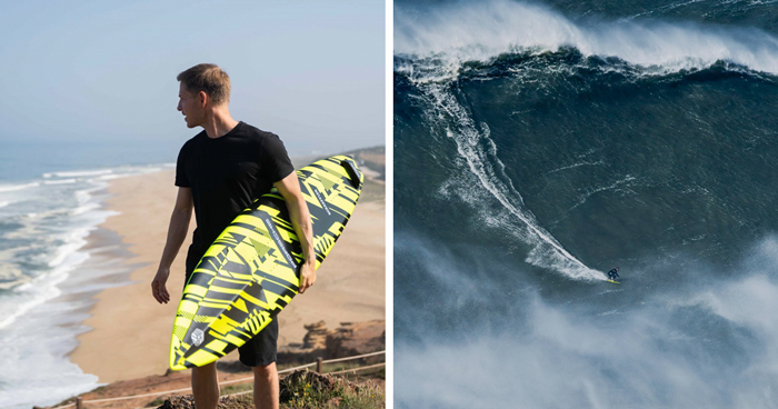 ‘Surfing The Unsurfable’: World Record Holder Sebastian Steudtner Rides A 93.73-Foot Wave