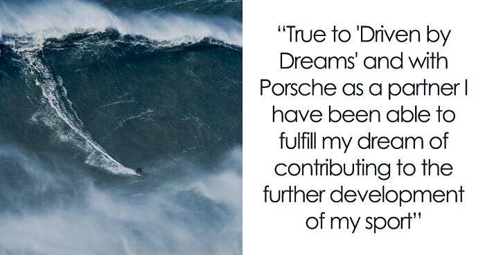 Sebastian Steudtner May Have Broken His Own Record By Riding A 93.73-Foot Wave In Nazaré