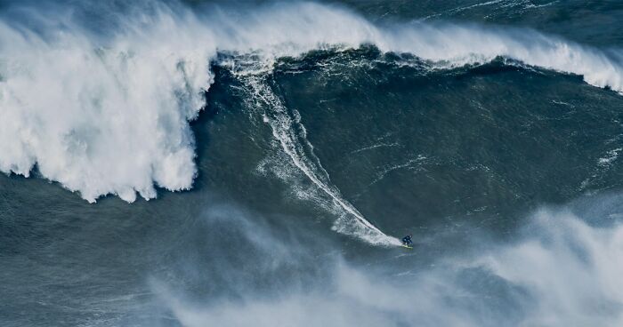 ‘Surfing The Unsurfable’: World Record Holder Sebastian Steudtner Rides A 93.73-Foot Wave