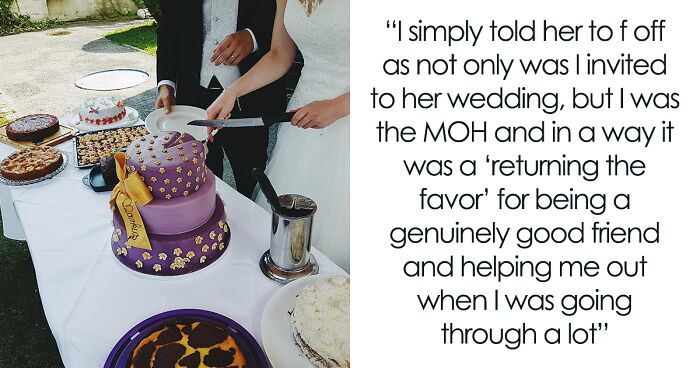 Woman Is Asked To Make A Cake For Half-Sis Despite Not Being A Guest At The Wedding, Sends Prices