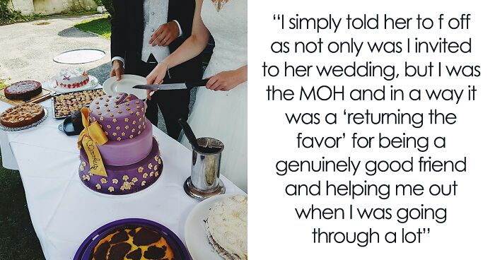 Woman Isn’t Invited To A Wedding Because She’s A “Sinner”, Gets Asked To Bake A Cake For It
