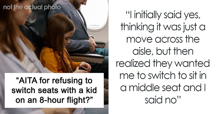 Family Don’t Reserve Seats To Sit Together, Lose It After A Stranger Won’t Give Up Her Spot
