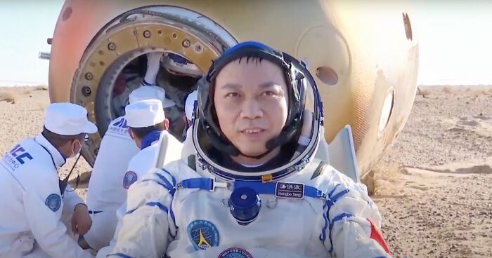 After 6-Month Space Mission, China’s Shenzhou 17 Astronauts Returned To Earth