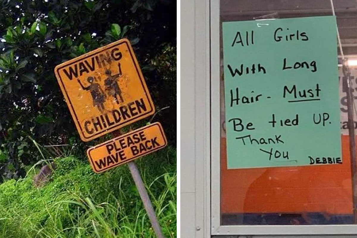 67 Times People Saw A Sign With A Threatening Aura And Just Had To Share It