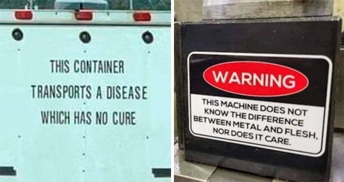 “Signs That Make You Just A Little Unsettled”: 67 Times People Felt Threatened By A Weird Sign